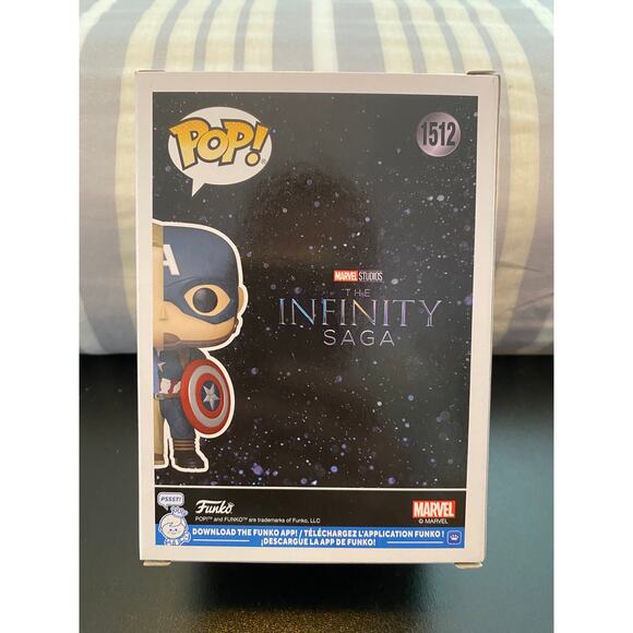 Funko Pop Marvel:  The Infinity Saga - Steve Rogers/Captain America - Picture 3 of 6